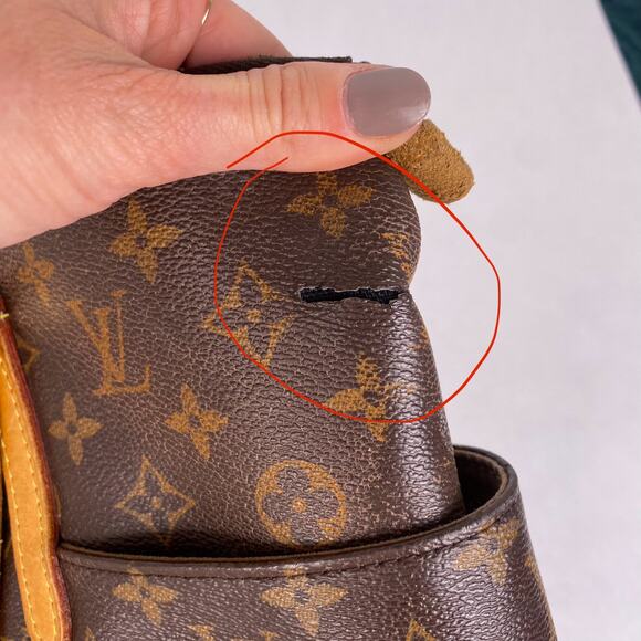 Louis Vuitton Monogram Totally MM Tote Bag Brown - Picture 3 of 8